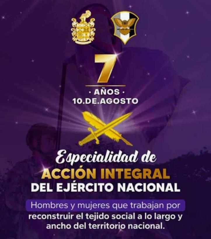 PORCOAMIBR22's tweet photo. #COAMIBR22  se une  a la conmemoración del Séptimo Aniversario de nuestra especialidad Acción  Integral. Somos hombres y mujeres que trabajamos por reconstruir el tejido social de nuestra patria. https://t.co/qficTIIp32