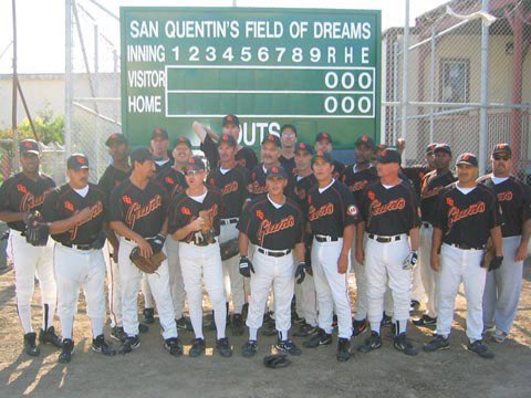 CaseyDill22's tweet photo. San Quentin State Prison in California has the only Prison Baseball Team in USA that still plays teams from the “outside”

Would you go into San Quentin to play the prison baseball team? https://t.co/eaaXG85PHM
