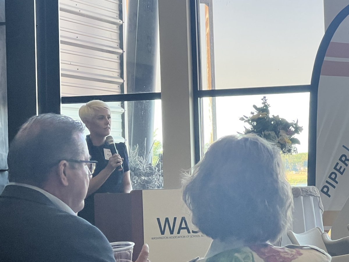 WadeSmithEdD's tweet photo. So proud of @PSD1_Super as we honor her year of incredible service as @wasa_oly President. @joel_aune @SuitguyMike @BobMaxw26100953 @BahrKrestin @Mira_Gobel @DrSusanaReyes https://t.co/ddH9ifQmZP