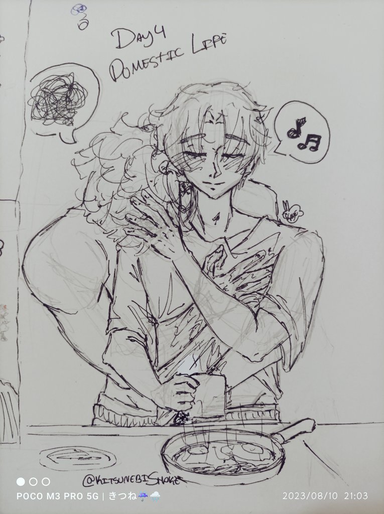 zagreuskitsune's tweet photo. #DiafredWeek Day 4: Domestic Life
ngl I just forgot LMAO
#diafred #dialfred @DiafredWeek https://t.co/FBUxHPMJg2
