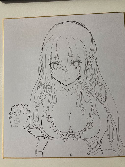 色塗ってきます #ヘブバン