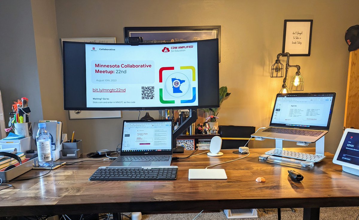 mebenson's tweet image. Not the most ideal timing and I wish we were in person but so far our Illinois, Ontario, Alberta and today&apos;s Minnesota Collaborative Meetups have been fun! Talking about all the new #googleforedu #adminconsole and Chrome updates AND the hottest topic at the moment: API Control…