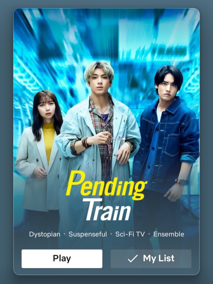 TBS spring drama 'Pending Train' starring Yamada Yuki, Akaso Eiji and Kamishiraishi Moka is now available on Netflix! ♡

▶️ netflix.com/us/title/81680…

Enjoy binge watching, besties!! 🚞 ☄

#YukiYamada #EijiAkaso #MokaKamishiraishi #PendingTrain