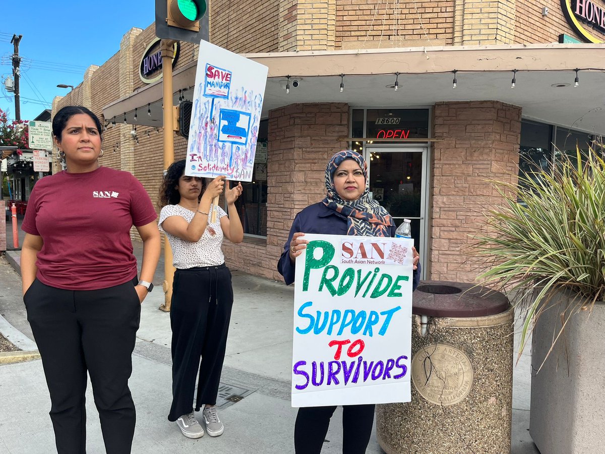 <a href="/SANSoCal/">South Asian Network (SAN)</a>’s Violence Against Women March &amp; Memorial - ⁦<a href="/KulkarniManju/">Manjusha P. Kulkarni</a>⁩ ⁦<a href="/alka_kanaya/">Alka Kanaya</a>⁩ ⁦@VaishaleeRaja⁩ ⁦<a href="/southasiansoar/">South Asian SOAR</a>⁩ ⁦<a href="/sarasadhwani/">sara sadhwani</a>⁩ ⁦<a href="/SumunLPendakur/">Dr. Sumun Pendakur</a>⁩ ⁦<a href="/SumanThinks/">Suman Raghunathan</a>⁩ ⁦<a href="/reporterdeepa/">Deepa Bharath</a>⁩ ⁦<a href="/dalitdiva/">Dalit Diva</a>⁩ ⁦<a href="/StopAAPIHate/">Stop AAPI Hate</a>⁩