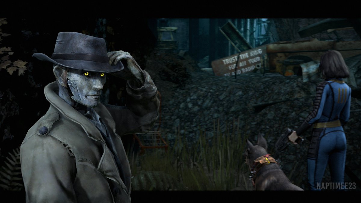 Naptimee23's tweet photo. This started because the Nick Valentine model has glowy eyes and spiraled out of control from there
#SFM #Fallout4 https://t.co/osT1CXg5Kc