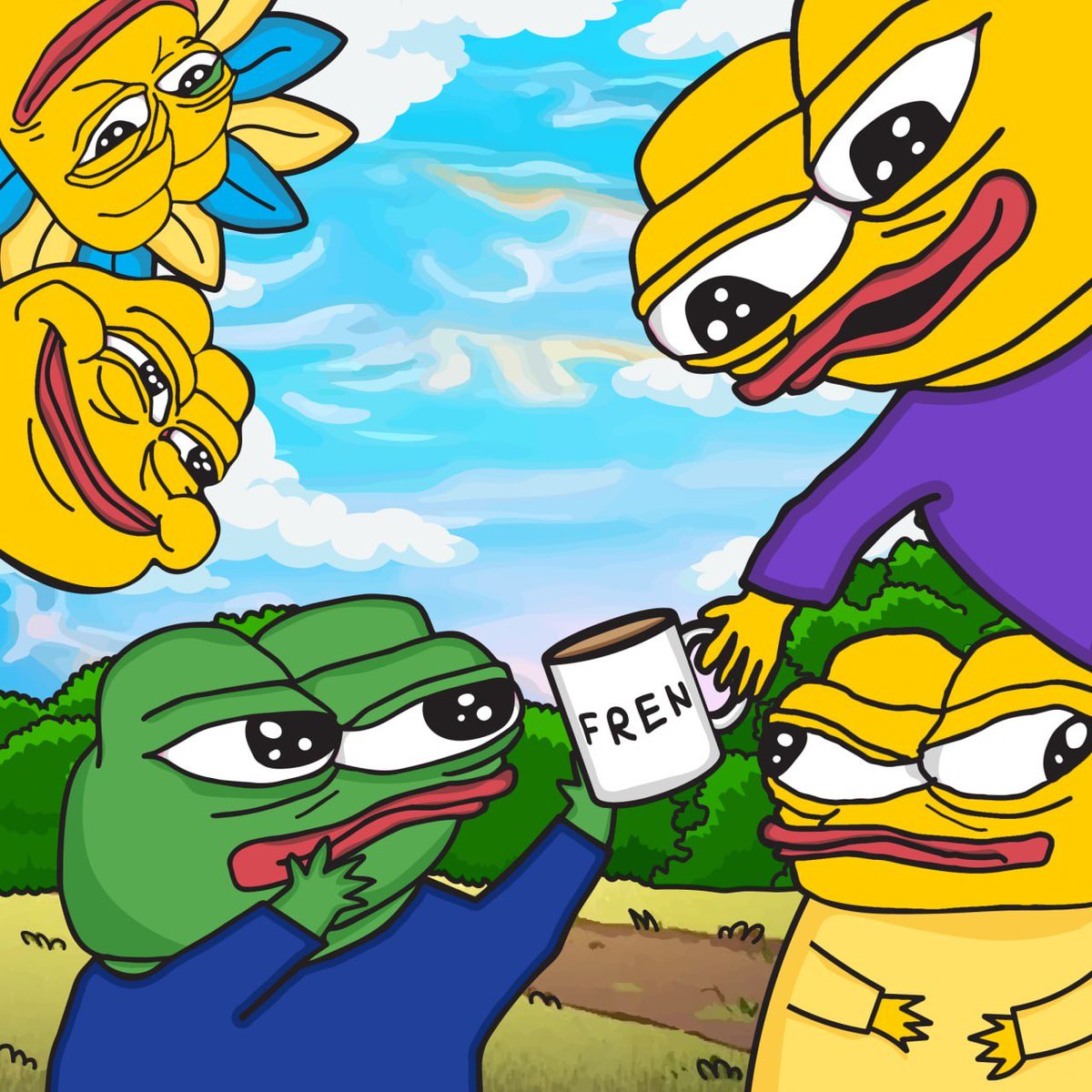 Frens only... no enemies with #PEPE2