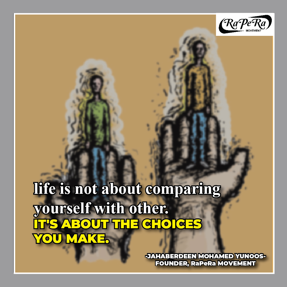 YayasanRapera1's tweet image. #Life #Comparing #Choices #Rapera #RaPeRaMovement