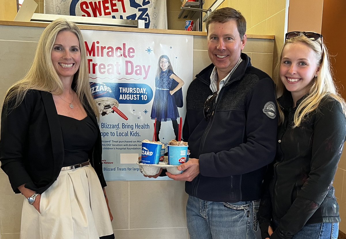 Fun way to support @CHRIManitoba and children’s hospitals across Canada #miracletreatday