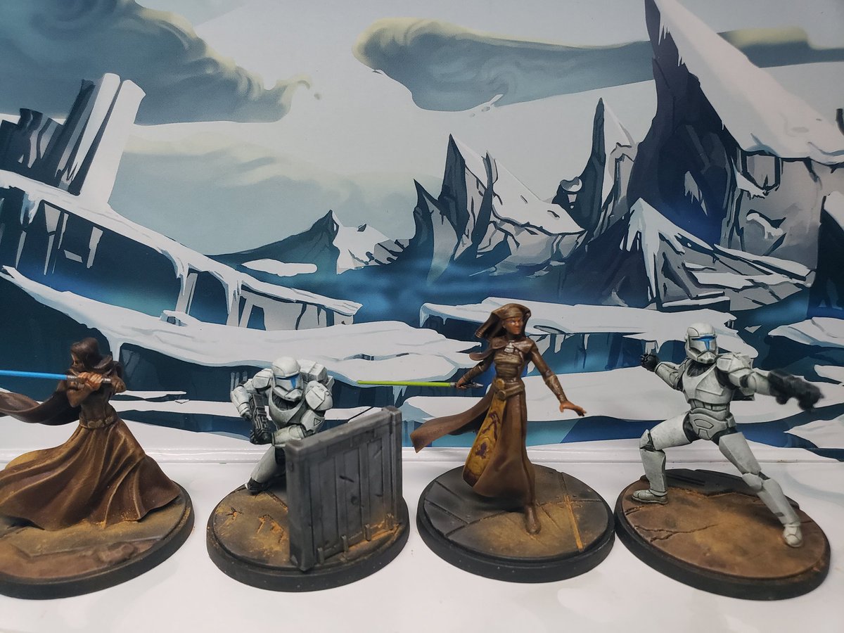blamminator's tweet photo. More Shatterpoint models done! https://t.co/tbZlf3uONL