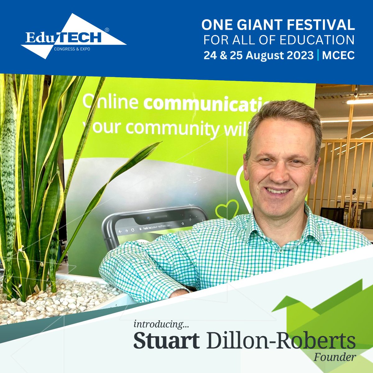 Our Founder, Stuart Dillon-Roberts will be crossing the ditch to exhibit Hail! Excitement is building as we gear up for the Australian EduTECH conference 💚

Thank you to <a href="/nzte/">Near-Zero Thermal Ex</a> for supporting us.  

 @au_edutech
#EduTECHAU #EducationInnovation #HailNZ #DigitalCommunications