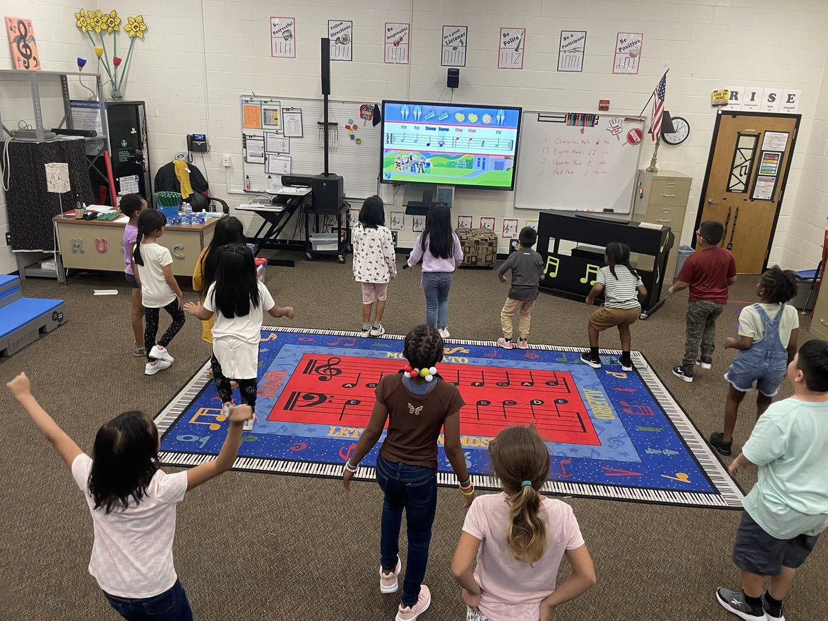 My <a href="/CityViewES/">City View Elementary School</a> students reinforcing  steady beat. <a href="/cobbperforms/">Sara Womack</a>