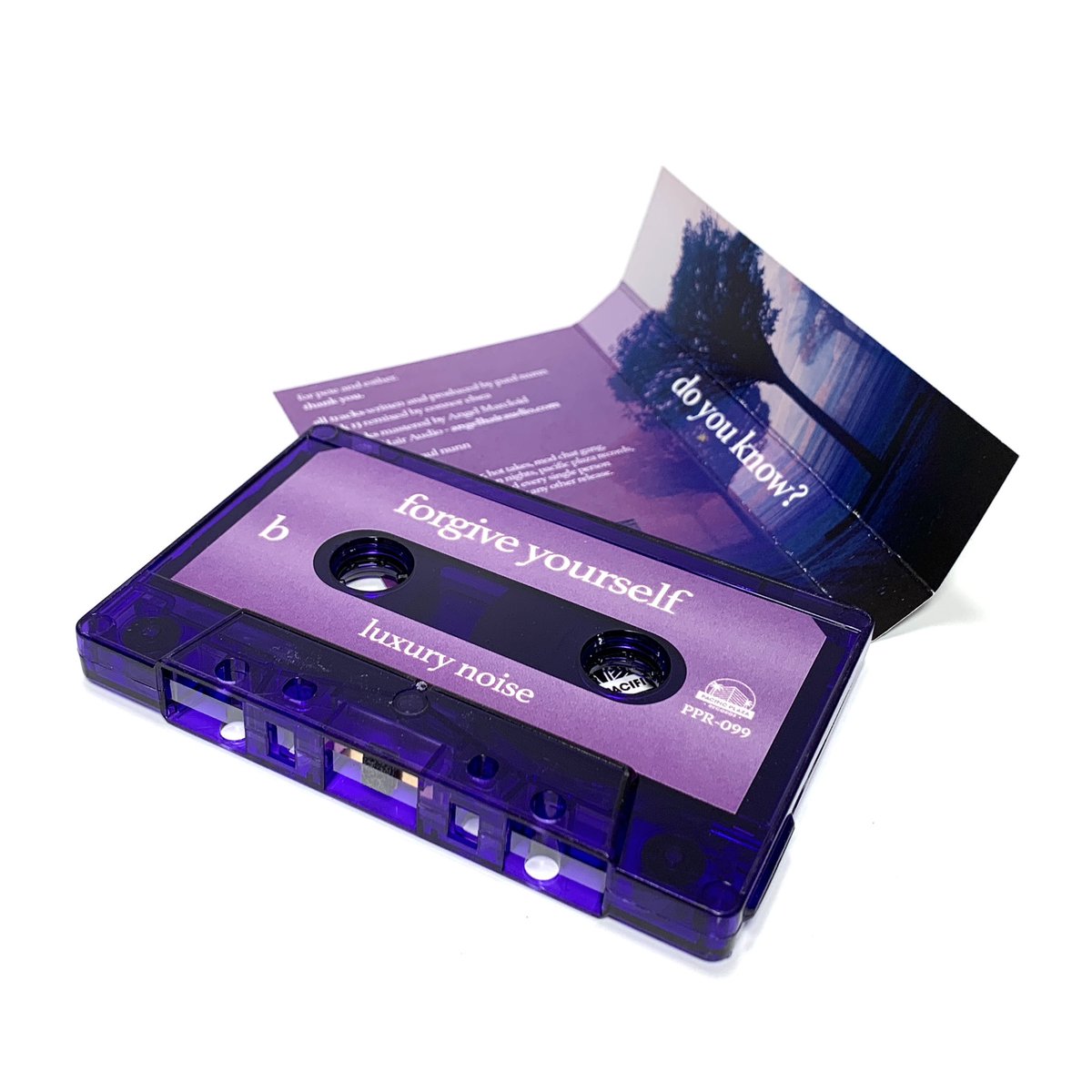 The new album “forgive yourself” by @luxurynoise comes out at midnight! 

Lofi House, Vaporbreaks and bubbling synth melodies 🛒🔊

Ltd to 50 copies on transparent purple tapes + bonus remix from <a href="/deviceoperator/">Device Operator</a>