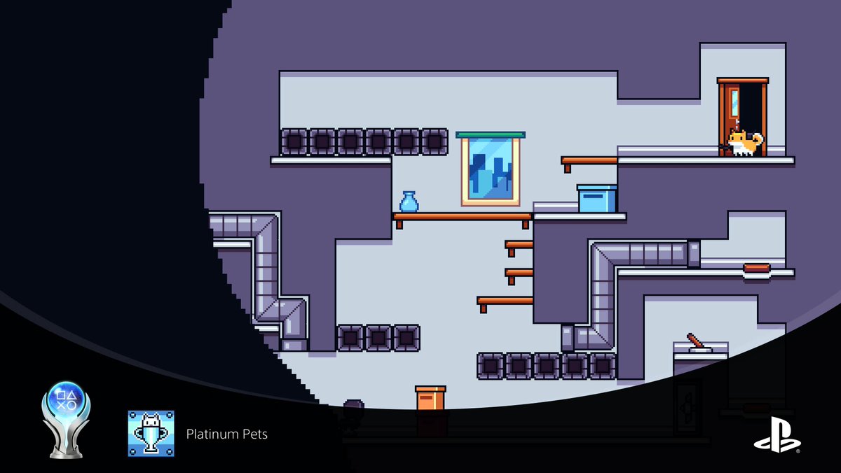 CornGhost88's tweet image. Pets at Work
Platinum Pets (PLATINUM)
#PlayStationTrophy #PS5Share, #PetsatWork 
This was a super cute game with some challenging fun puzzles.