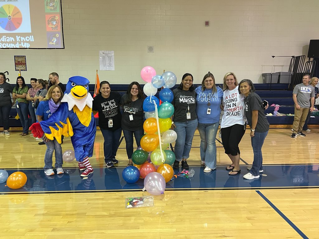 Fourth grade wins the balloon challenge #STEMeducation 💙❤️💛 @CherokeeSchools