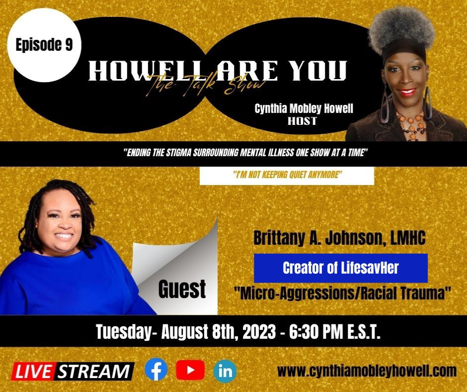 howellareyou's tweet photo. Listen to "Microagressions/Racial Trauma" by HoWELL ARE YOU - The Talk Show. https://t.co/GdqVNs26Tm https://t.co/grezhANWkM