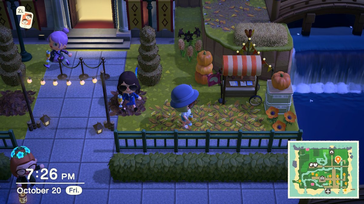 sumisuandhitch's tweet photo. party! vibes #AnimalCrossing #ACNH #NintendoSwitch https://t.co/evhDuYVi6w