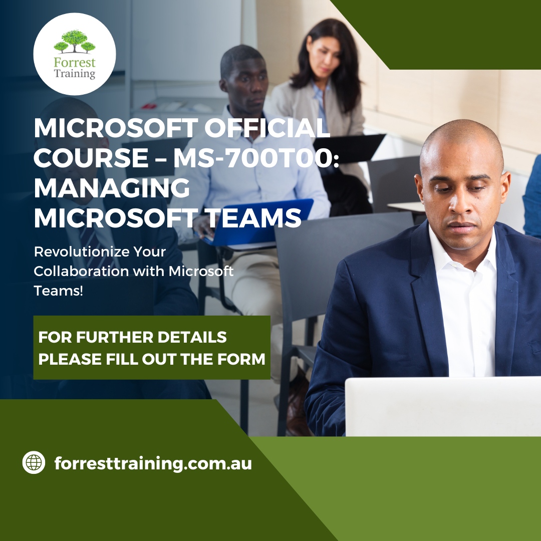 Rogerd681's tweet image. Attention Government, Corporates, SMBs, and Individuals!

Enroll now and embark on a transformative journey of seamless collaboration! 

For further details please fill out the form:
🌐 forresttraining.com.au

#MicrosoftTeamsRevolution #ForrestTraining #CollaborationMastery