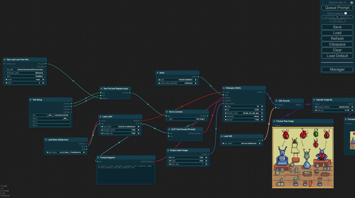 running experiments with #ComfyUI, so much fun : )