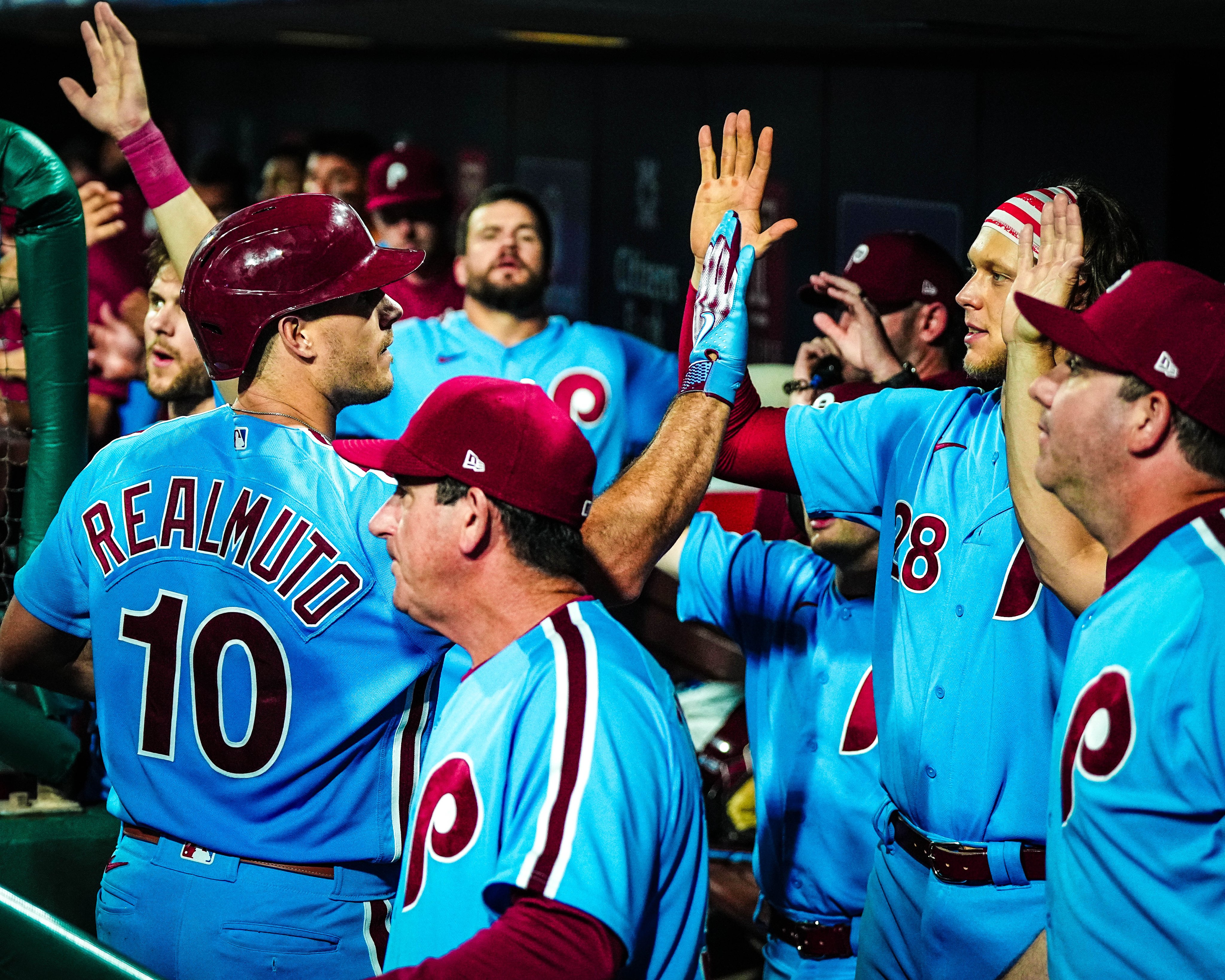 Philadelphia Phillies on X: Phils wins in the powder blue just