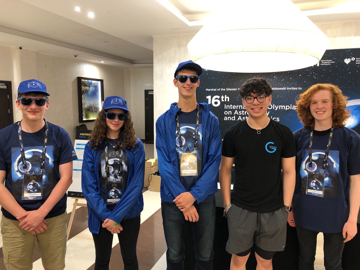 After plenty of delays during our journey, the UK team made it to the hotel and managed to pick up (and model!) their impressive selection of IOAA branded gifts from the Polish organisers #IOAA2023