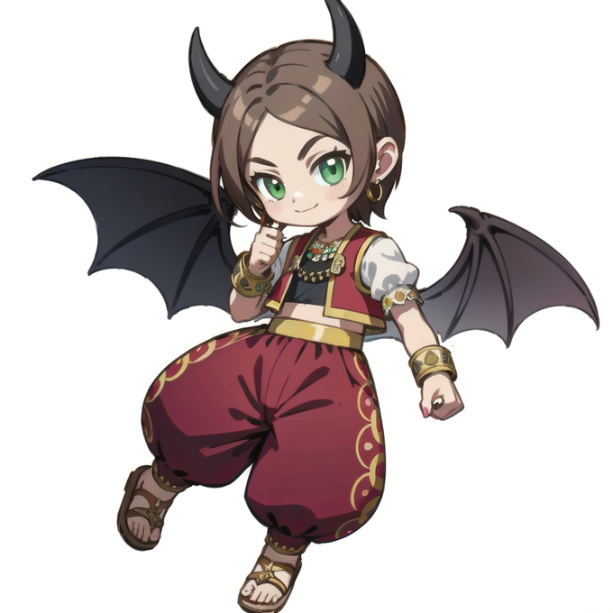 「ちびキャラ 悪魔羽」のTwitter画像/イラスト(新着)