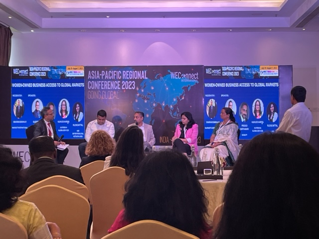 minis_s's tweet photo. Attended the WEConnect International APAC regional conference at Bangalore. 
It was also a great opportunity to connect with  Large  corporates 
Great Networking sessions as always !! Thank you #WEConnect International Team for organizing this amazing event ! https://t.co/VI8WdZa5H5