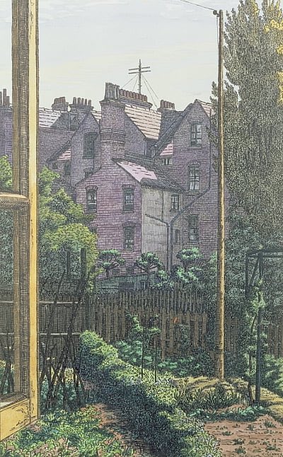 ArtGuideAlex's tweet photo. A London Back Garden #CharlesGinner https://t.co/Jc4CCfAhkb