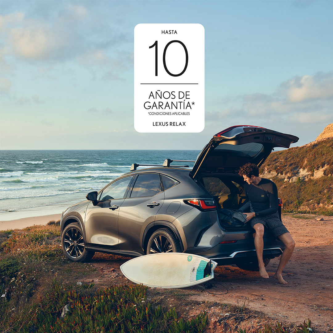 Garantizamos que tu #Lexus está cuidado por las mejores manos para que siga siendo 100% Lexus. Con #LexusRelax, hasta 10 años de garantía. Para su total tranquilidad, año tras año. fal.cn/3AjXu