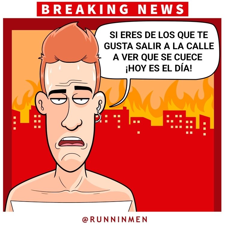 RuNNiNmeN's tweet photo. Breaking news.
#calor #hot #summer #Verano #Agosto https://t.co/5K9xyyBULh