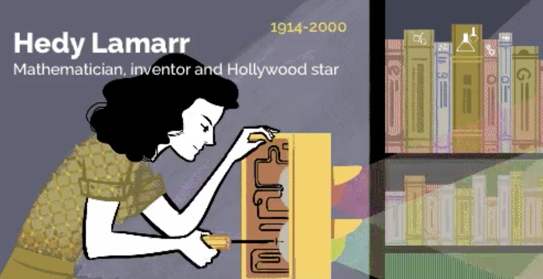 Meet Hedy Lamarr, film actress, mathematician and inventor. Her contributions led to the development of Bluetooth and Wi-Fi. 🗓 On 11 August 1942, she was granted a patent for her frequency-hopping spread spectrum work.

#WomenInTech #WomenInSTEM