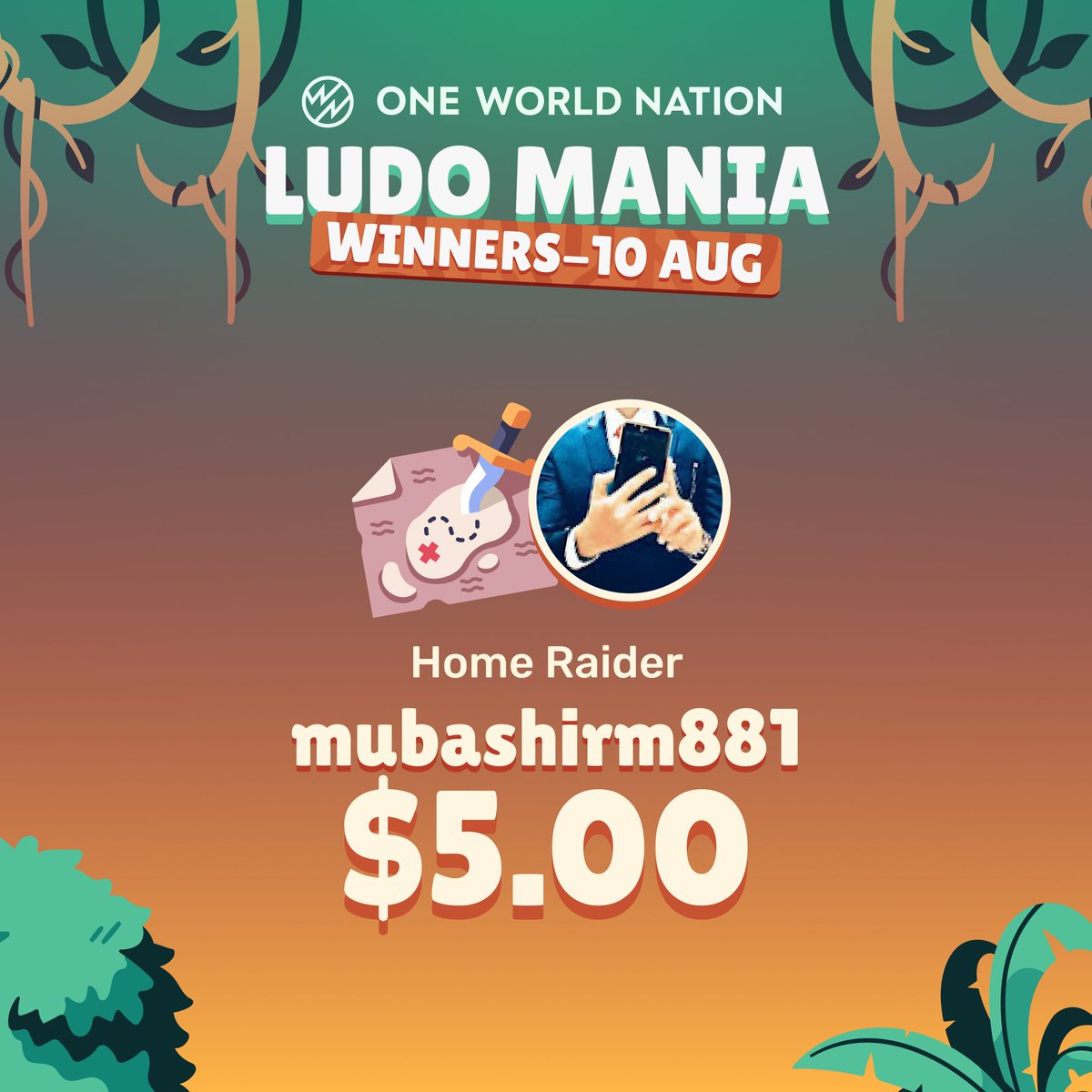 CryptoverseOwn's tweet image. A huge shoutout to Day 4 winners of Ludo Mania!!🔥

You too can lead the leaderboard by just playing Ludo. So get that dice rolling and win real money rewards NOW.🎲

Download and Play: own.onelink.me/BV28/b5fo641k

#gamingcommunity #gaming #games #Web3Gaming #GameFi
