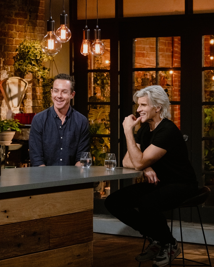 I'm back in the kitchen with the wonderful @adamliaw⁠ Who doesn't love a bloody good banana bread? We whip this up with some fantastic chats on the side Watch The Cook Up tonight, 7 pm on SBS Food or anytime e on SBS On Demand. X 📸 @jiwonkaeshoots ⁠