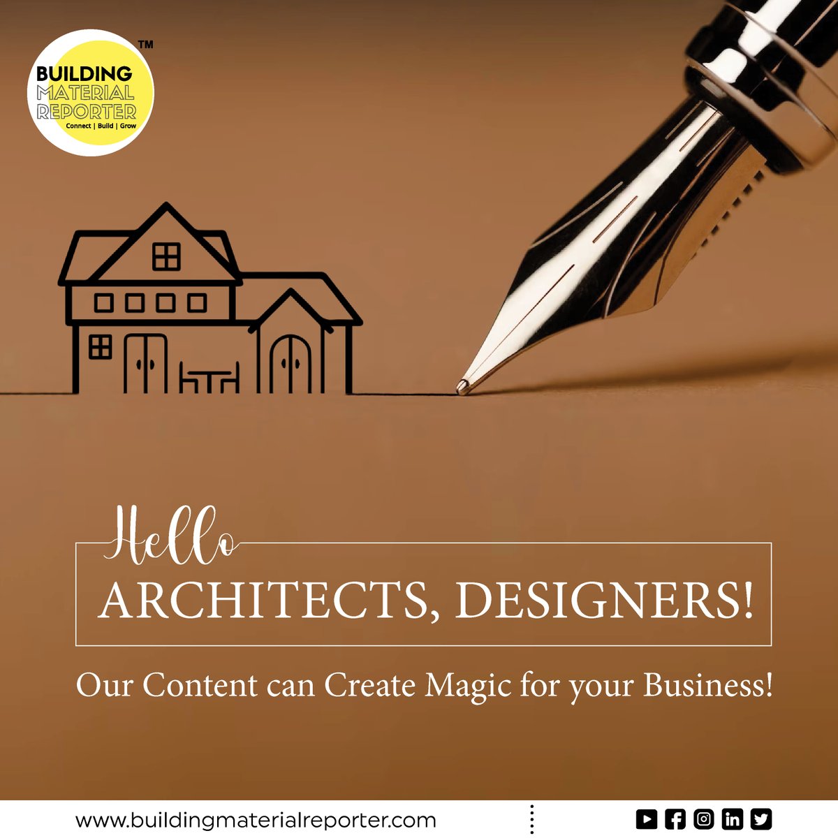 bmreporter's tweet photo. Hello architects, designers, product makers! BMR can create magic for your business--both offline and online--to grow your business? Your search ends with us!
#contentservices #contentcreation #buildingmaterialreporter #bmr #digital #magazine #smartex #newsletter #digitaldelhi https://t.co/xUN510QCAw