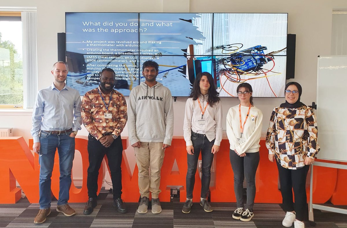 PNDC_UK's tweet photo. PNDC welcomed three Nuffield Research Placements as part of the 2023 #NuffieldSummer placement programme co-ordinated by @SSERCofficial @ScotSTEMAmb.
The students are undertaking three projects supervised by PNDC.
ℹ️ Find out more:
https://t.co/KiB07wR4LB
#stemcareers https://t.co/3LoRYANpAV