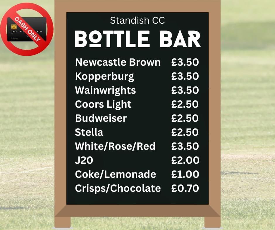 Standish CC (@standish_cc) on Twitter photo This weekend!
π The 1s host @barrowcricket
π The 2's head to <a href="/WhiteCoppiceCC/">White Coppice CC</a>
πΊ Eddie will be on the bottle bar - PLEASE NOTE our card machine has let us down. Weβre cash only for the rest of the season. Sorry!
π€π½ Thanks to our 1s sponsor Standish Service Station
#upthedish This weekend!
π The 1s host @barrowcricket
π The 2's head to <a href="/WhiteCoppiceCC/">White Coppice CC</a>
πΊ Eddie will be on the bottle bar - PLEASE NOTE our card machine has let us down. Weβre cash only for the rest of the season. Sorry!
π€π½ Thanks to our 1s sponsor Standish Service Station
#upthedish