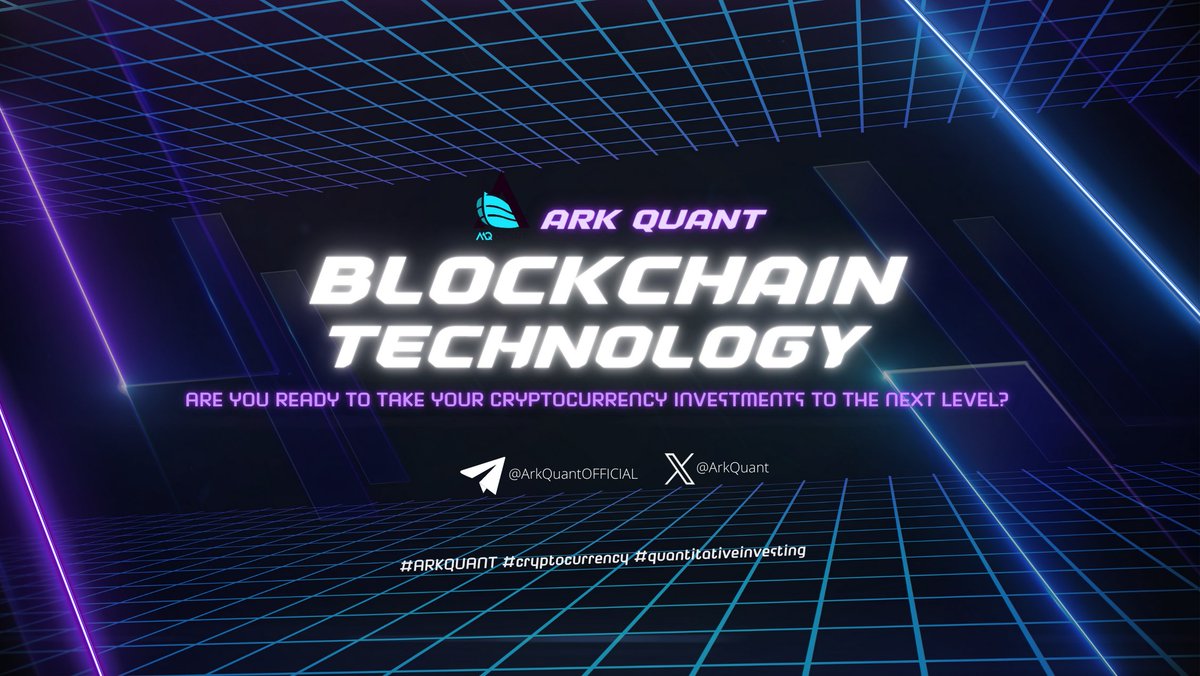 ARK QUANT (@ArkQuant) / Posts / X