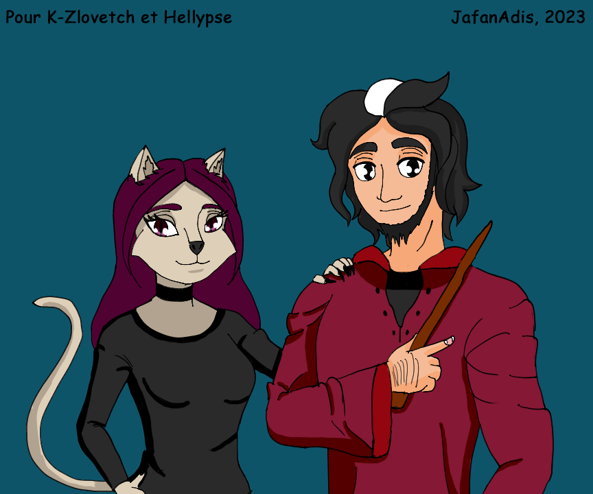 JafanAdis's tweet image. Un vieux cadeau pour @hellypse et @k_zlovetch