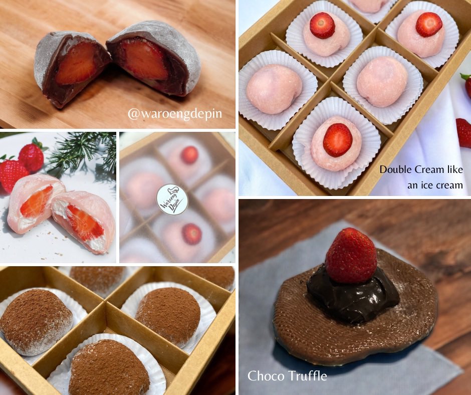 Cobain mochi buatanku dongs wkwkwk