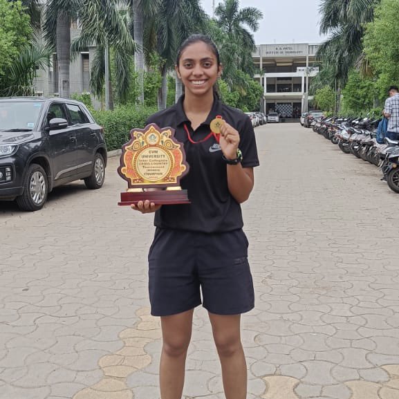 adit_cvmu's tweet photo. Sonam Upadhyay, final yr Civil Engg student wins Individual gold medal in cross country tournament
#cvmuniversity #cvm #adit_cvmuniversity #adit #engineering #aditians #aditcampus #crosscountry https://t.co/UxX6HywG2i