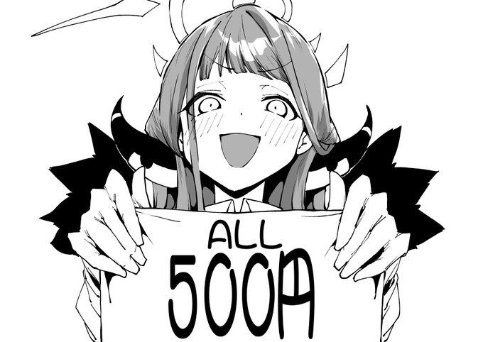 当日のお品書き描きました!これからラミネート加工します。
新刊、既刊のみなので全部500円です。
色紙は描ければ何枚か用意しますが別料金です。
体調が万全ではないため当日のスケブは申し訳ありませんがお受けできません。 