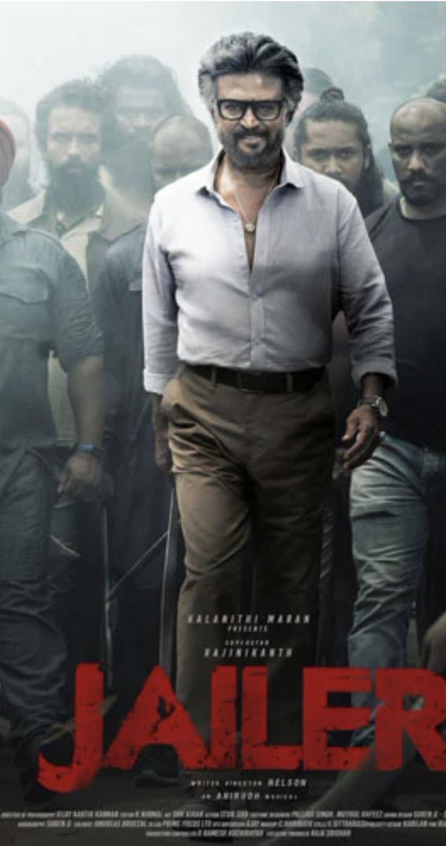 It's always a great feeling to see a movie on the day of release. But when it's one from the superstar, it's just marvellous 🎉🎉. #Jailer @aravinth2009 @1to2arun @deliriumkrish @vmsmathews