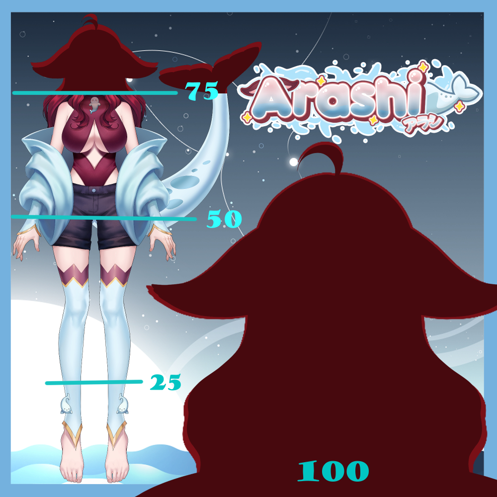 🌊 Vtuber Model Reveal! 🦭 Thank you so much for the support on this already! Now everyone can see the booba! Pls like + share :3 We're one milestone away from the full reveal 🦭 #Vtuber #ENVtuber #ModelReveal #VtuberDebut #VTuberUprising