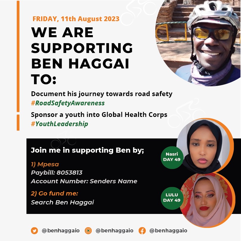 RorioElkana's tweet photo. #cyclist @benhaggaio is entering #Tanzania for the second time. Let's support #BennHaggai as he comes back to #Nairobi. He has done #9Countries now re-entering #Tanzania.
#BholaShankar
#RainyDaysByV
#Hawaii
#riety
#BholaaShankarOnAug11
#Jailer
#OMG2
@ecc310 https://t.co/9BNbVki8fJ