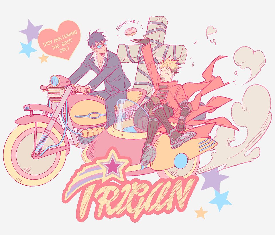 3Mega's tweet image. Trigun