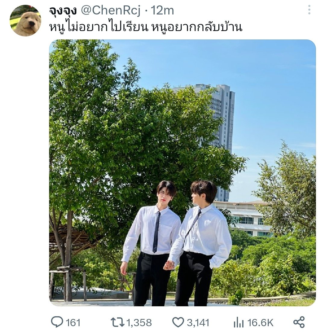 buyolee_'s tweet photo. #HiddenAgenda Q23
🌻: sitting in morning (chilling) 
🥑: I don't want to go to school, I wanna go home
☺️☺️☺️ None of us want to 😅
#จุงอาเชน #จุงดัง​ #DunkNatachai #JoongDunk https://t.co/uuHlPCvVPV