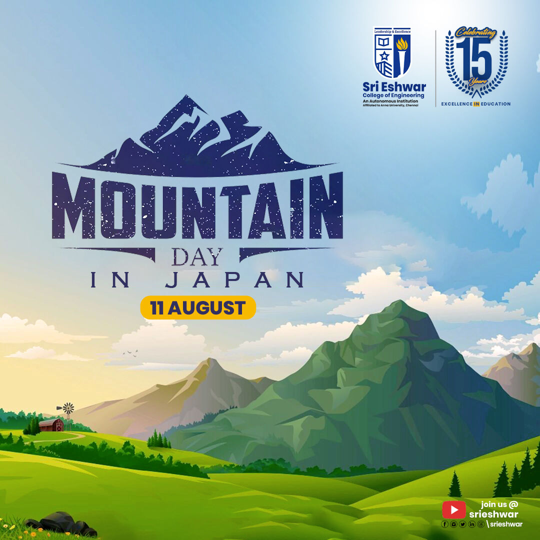 srieshwar_cbe's tweet image. Revere the Majestic Mountains of Japan, Guardians of Nature's Beauty. Celebrate Mountain Day with Respect and Conservation.

Visit Us: bit.ly/441d1xe
.
.
.
.
.
#sece #srieshwar #mountainday #mountain #mountaindayinjapan #japan #japaneselanguage