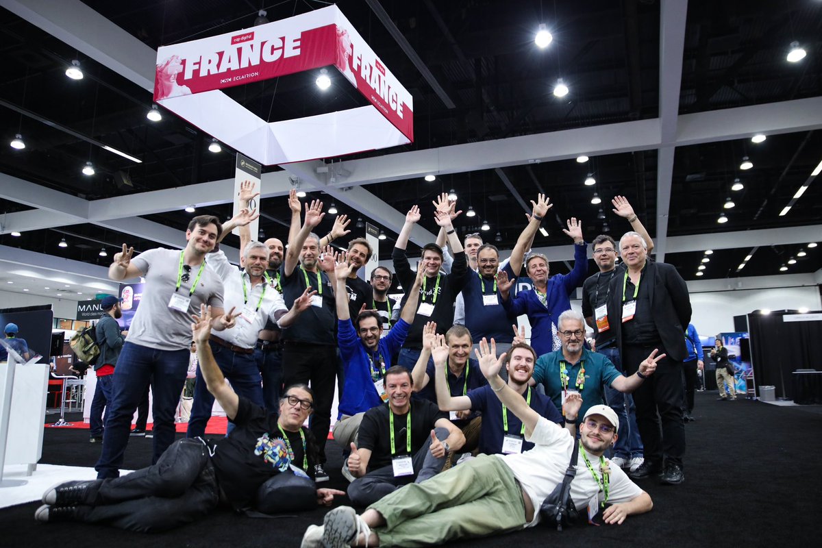 🎬 #SIGGRAPH2023 clap de fin !
 
Un grand bravo à nos exposants pour ces 3 jours ultra intenses et riches en opportunités !
 
Quelle fierté d’avoir fait de nouveau briller l’excellence française des #ComputerGraphics pour cette 50eme édition du #SIGGRAPH.