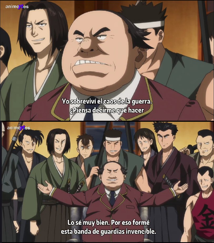 MaverickwolfZX's tweet photo. Papeados épicamente en menos de 30 segundos con 2 frases.
#RurouniKenshin #Kenshin #Sanosuke https://t.co/EKYu726qrs