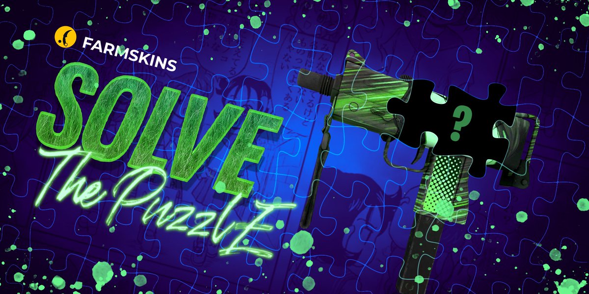 Solve the puzzle and get a chance to win a bonus! 🏆
What is hidden in this picture?🤔

Randon 5 people who write the correct answer in the comments and RT this post will get a nice gift from #farmskins! 😎

GL, HF! 🍀
#csgo #cs2 #csgocases #csgoskins #csgogiveaway