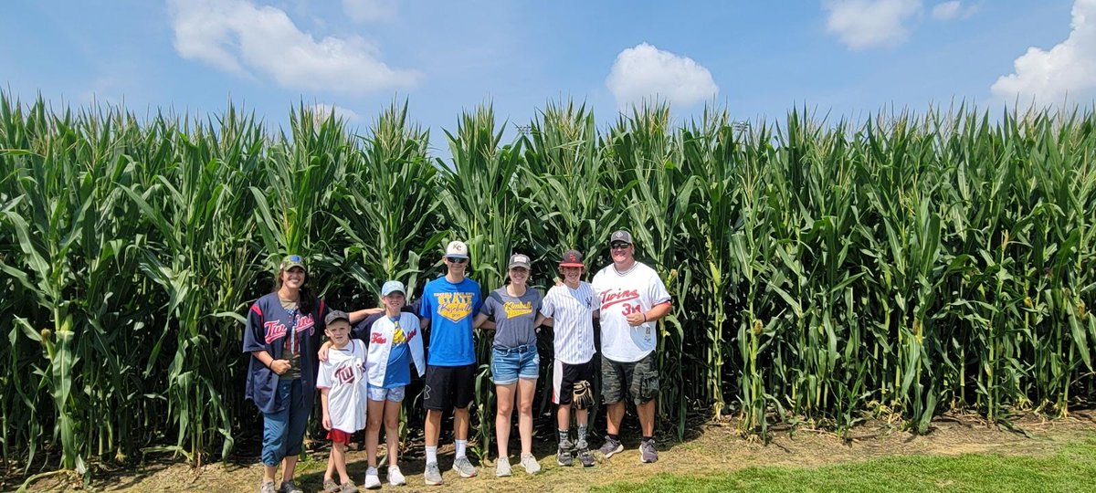 "If you build it, he will come."
"Is this heaven?" "No, it's Iowa."
"People will come Ray."
So we did.